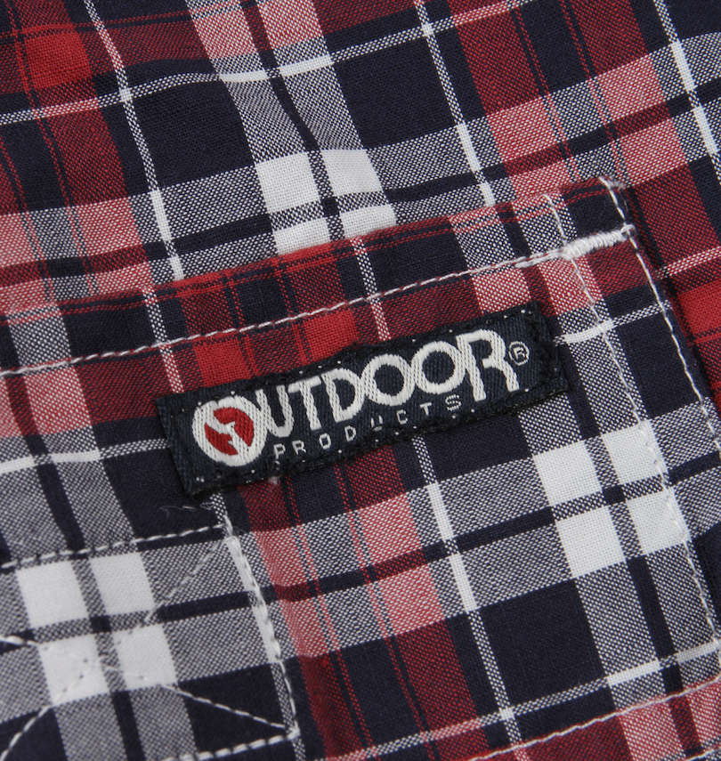 大きいサイズ メンズ OUTDOOR PRODUCTS (アウトドア プロダクツ) リップストップチェック半袖シャツ 