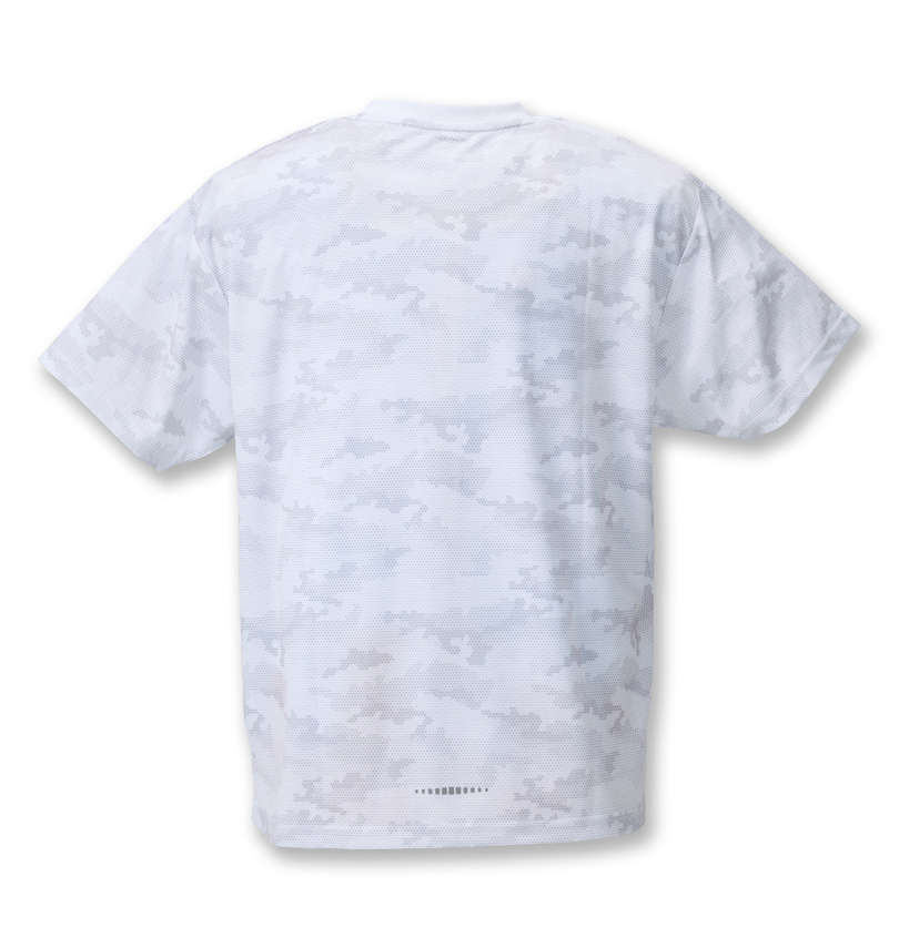 大きいサイズ メンズ Phiten (ファイテン) DRYメッシュ半袖Tシャツ バックスタイル