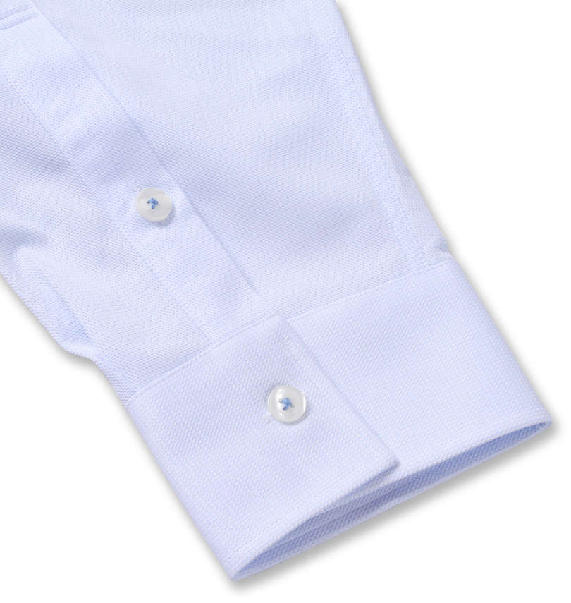 大きいサイズ メンズ 楽スマ (ラクスマ) 樽型長袖B.Dシャツ 袖口