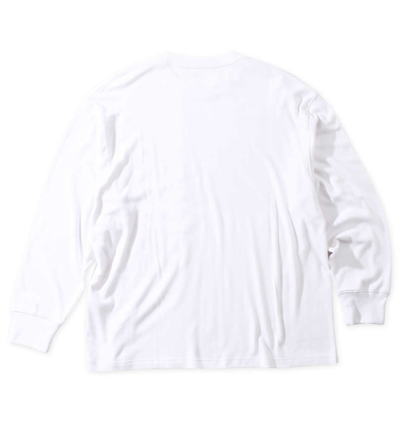 大きいサイズ メンズ NEW ERA (ニューエラ) バースプレイス長袖Tシャツ バックスタイル