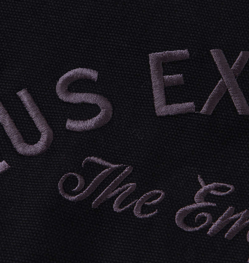 大きいサイズ メンズ DEUS EX MACHINA (デウス エクス マキナ) ワークジャケット バック刺繍拡大