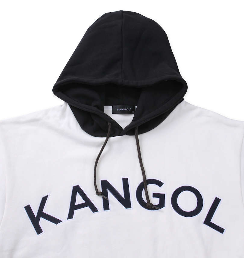 大きいサイズ メンズ KANGOL (カンゴール) 裏起毛プルパーカー フード