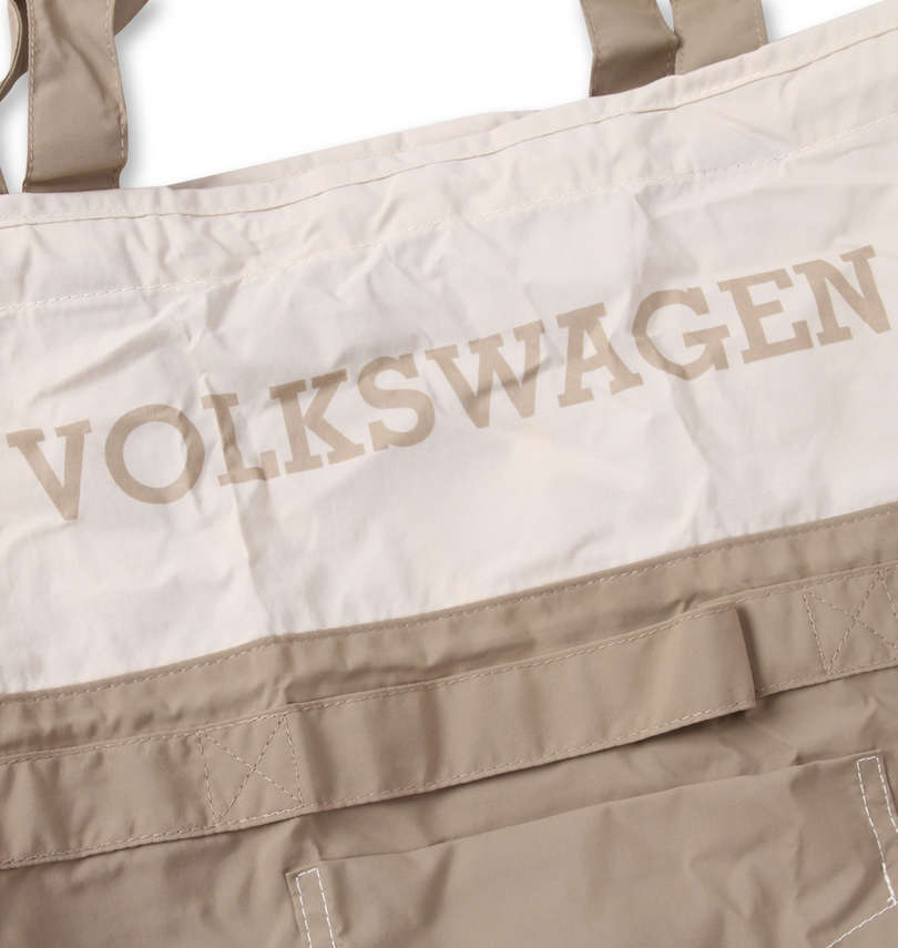 大きいサイズ メンズ VOLKSWAGEN (フォルクスワーゲン) ポケッタブルトートバッグ 
