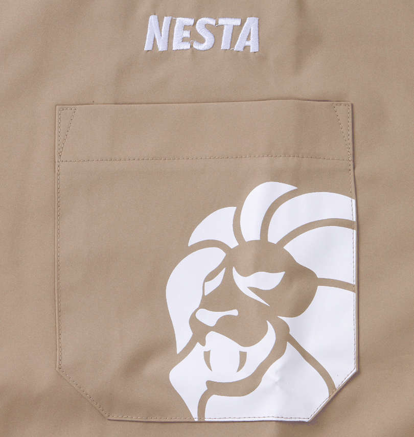 大きいサイズ メンズ NESTA BRAND (ネスタブランド) オープンカラー半袖シャツ 胸ポケット