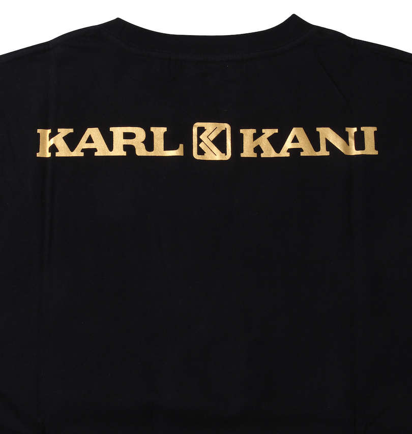 大きいサイズ メンズ KARL KANI (カール カナイ) 天竺半袖Tシャツ バックプリント