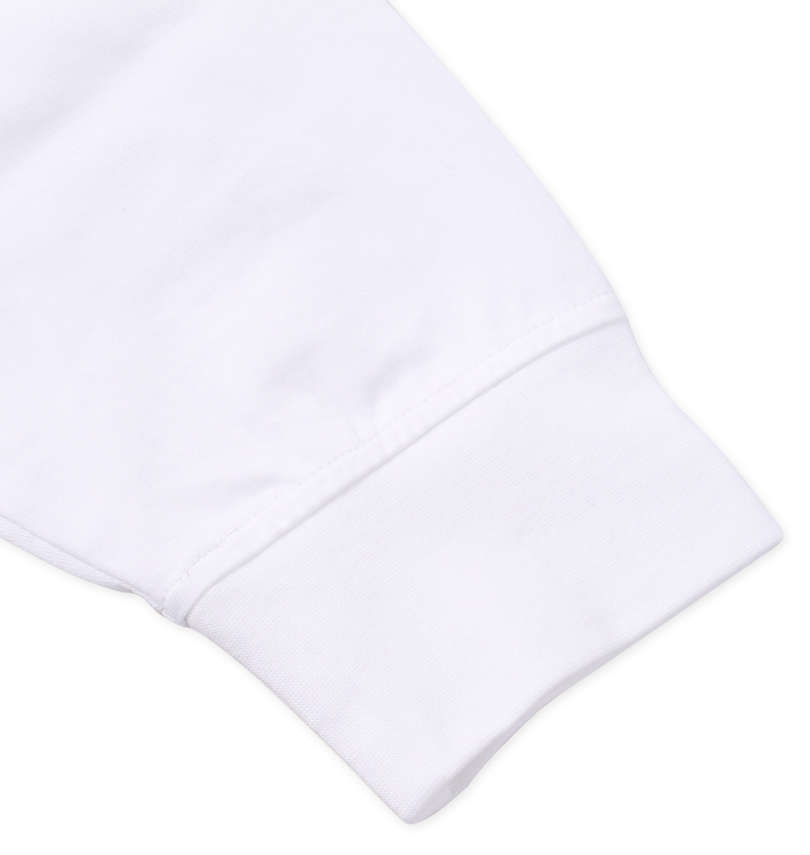 大きいサイズ メンズ NESTA BRAND (ネスタブランド) 箔プリント長袖Tシャツ 袖口