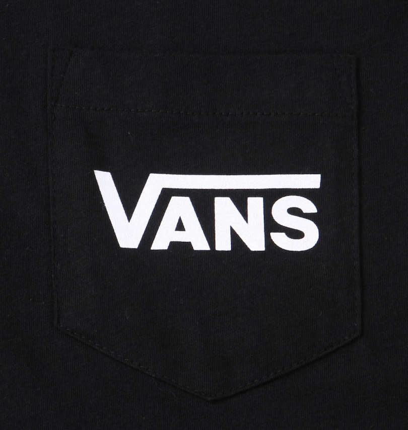 大きいサイズ メンズ VANS (バンズ) 半袖Tシャツ 左胸ポケット