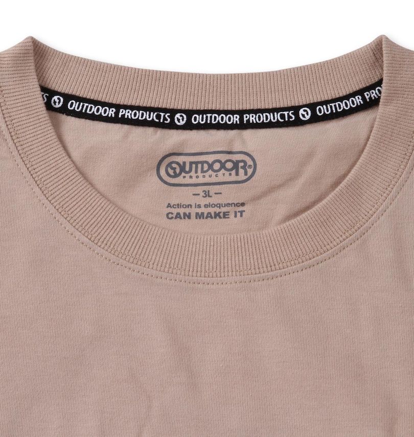 大きいサイズ メンズ OUTDOOR PRODUCTS (アウトドア プロダクツ) 天竺長袖Tシャツ 
