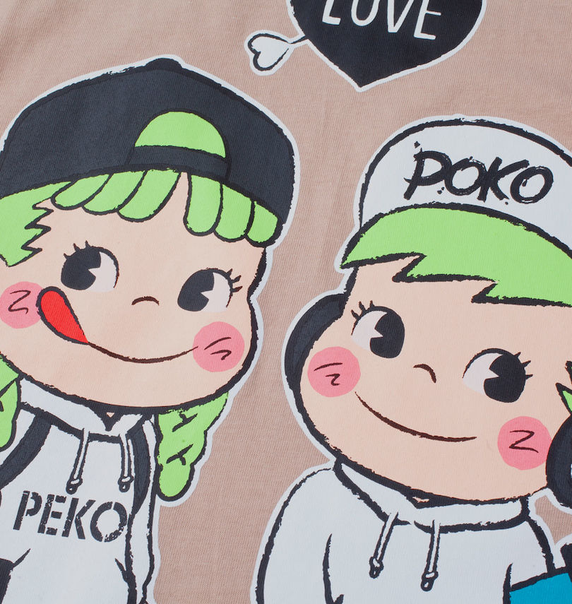 大きいサイズ メンズ PeKo&PoKo (ペコ アンド ポコ) 天竺ポケット付半袖Tシャツ プリント
