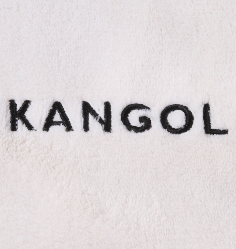 大きいサイズ メンズ KANGOL (カンゴール) シルキーフリースジャケット 刺繍