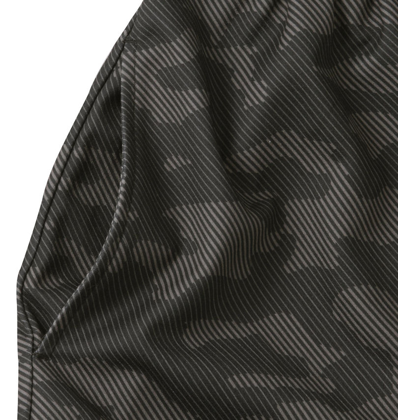 大きいサイズ メンズ COLLINS (コリンズ) カモフラ柄半袖フルジップパーカー+ハーフパンツ サイドポケット