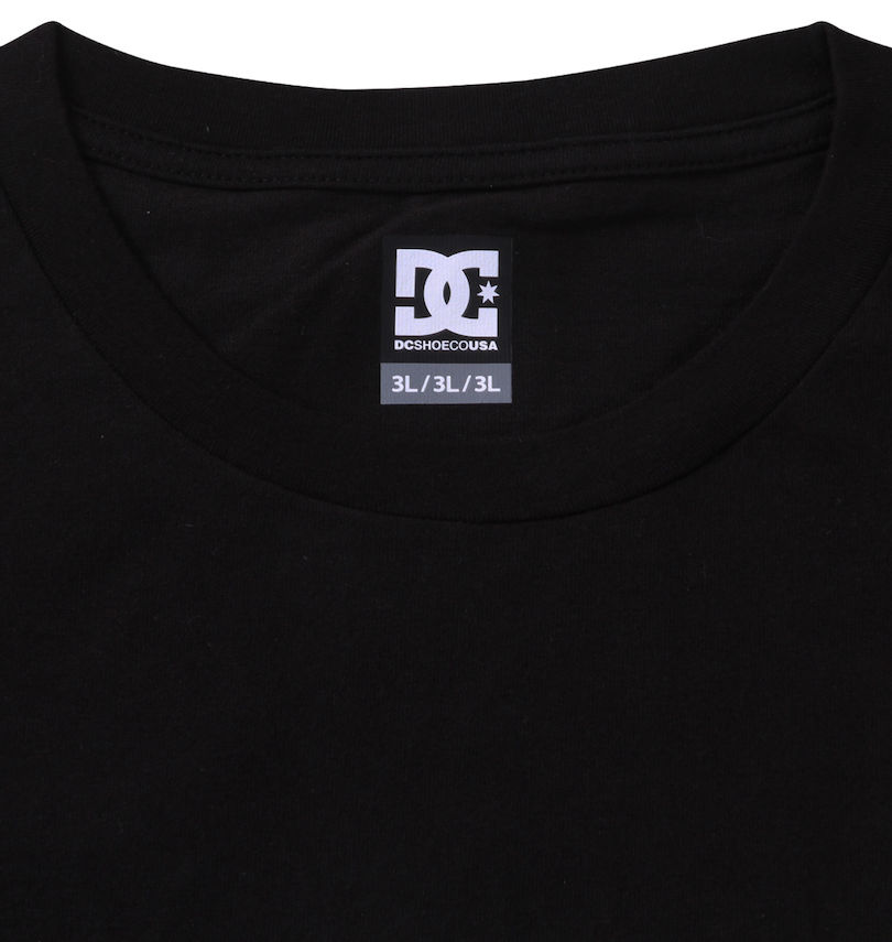 大きいサイズ メンズ DCSHOES (ディーシーシューズ) 24 BLACK LETTER長袖Tシャツ 