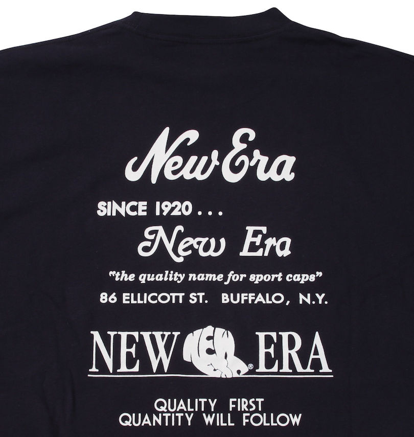 大きいサイズ メンズ NEW ERA (ニューエラ) アーカイブロゴ長袖Tシャツ 