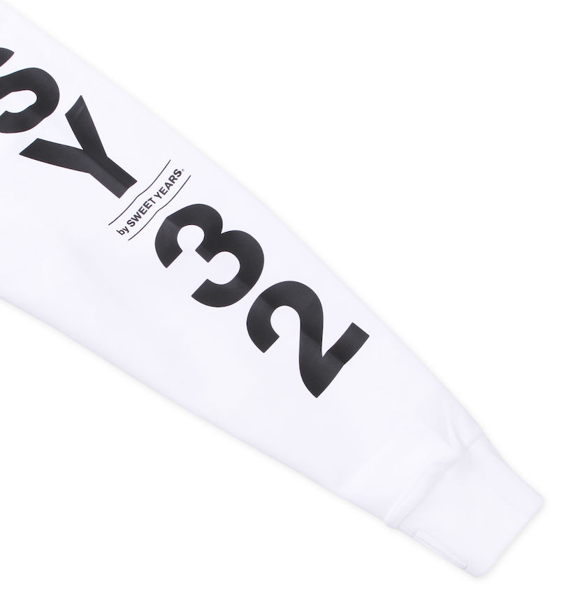 大きいサイズ メンズ SY32 by SWEET YEARS (エスワイサーティトゥバイスィートイヤーズ) ダブルニットエンボスカモシールドロゴフルジップパーカー 袖プリント