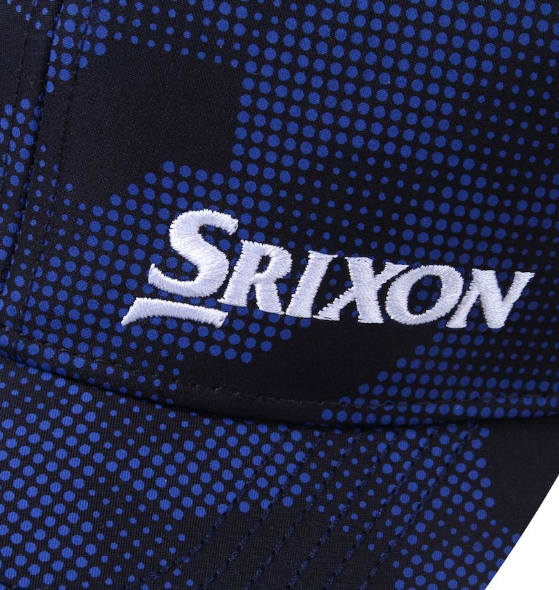 大きいサイズ メンズ SRIXON (スリクソン) グラスイメージドットプリントキャップ フロント刺繍&プリント