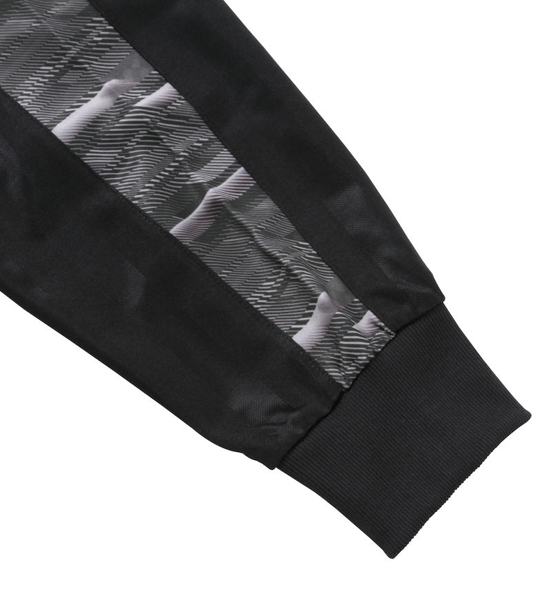 大きいサイズ メンズ Mc.S.P (エムシーエスピー) スラッシュプリントラインジャージセット 袖口