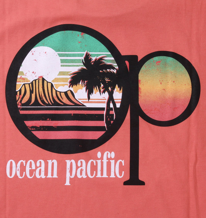大きいサイズ メンズ OCEAN PACIFIC (オーシャンパシフィック) 天竺半袖Tシャツ バックプリント