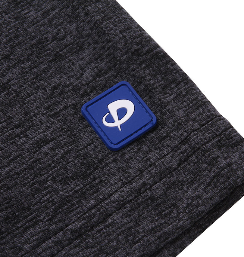 大きいサイズ メンズ Phiten (ファイテン) DRY杢×メッシュ半袖Tシャツ 袖のラバーワッペン