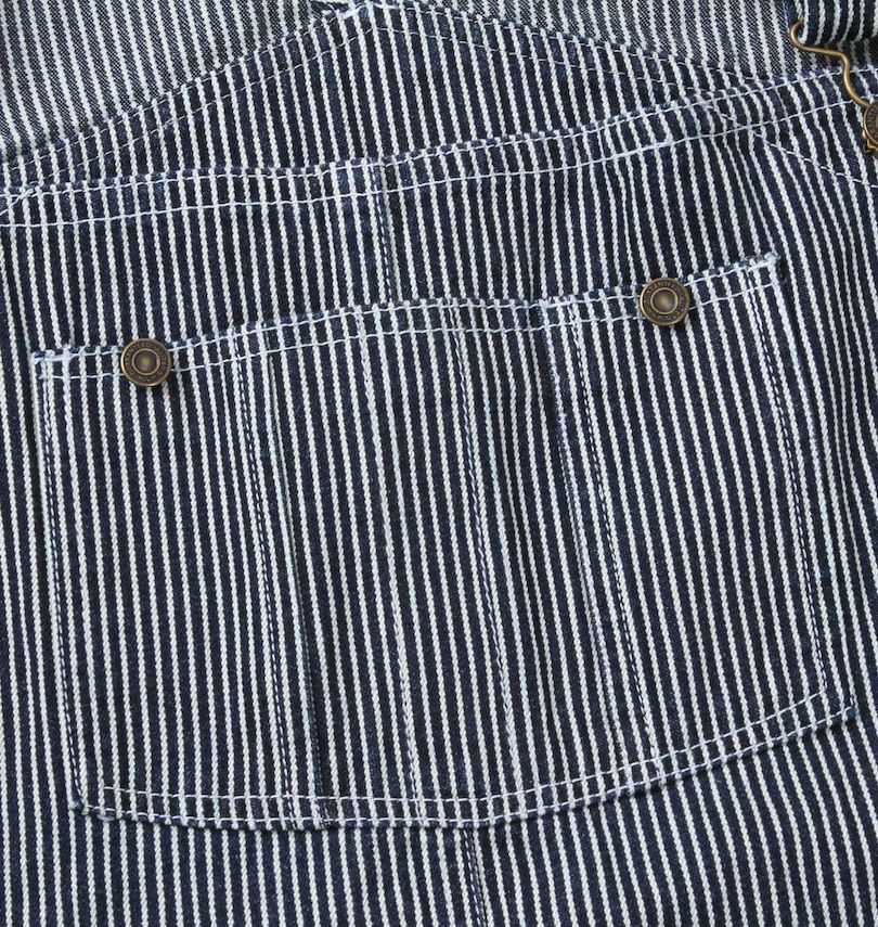 大きいサイズ メンズ Mc.S.P (エムシーエスピー) デニムオーバーオール 胸ポケット