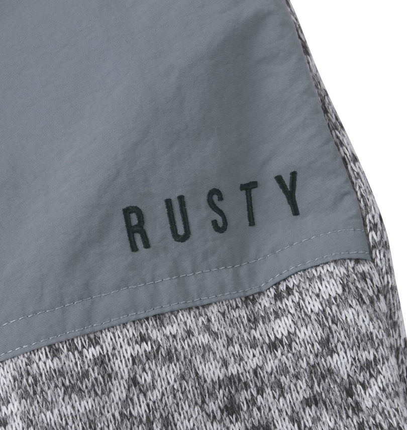 大きいサイズ メンズ RUSTY (ラスティ) ニットフリースパンツ 刺繍