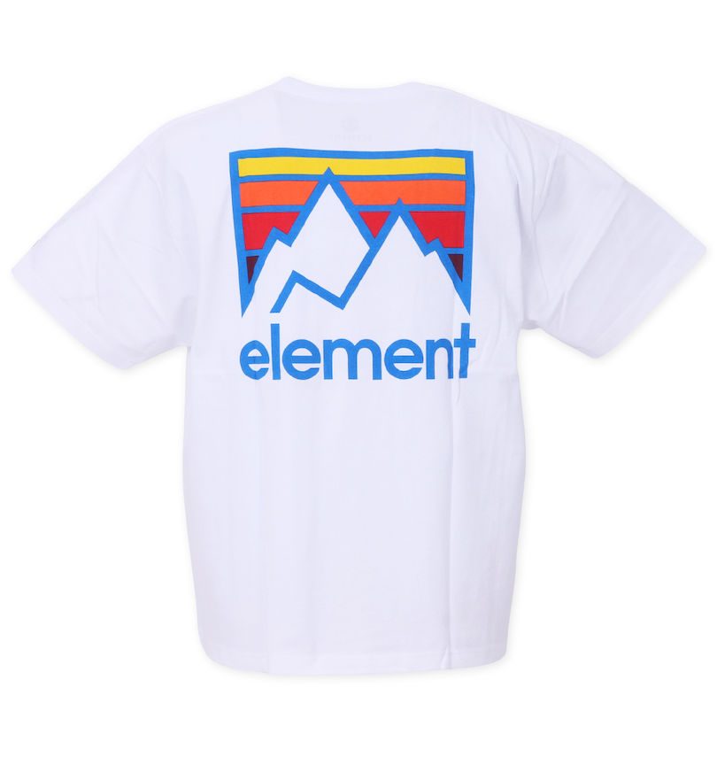 大きいサイズ メンズ ELEMENT (エレメント) JOINT半袖Tシャツ バックスタイル