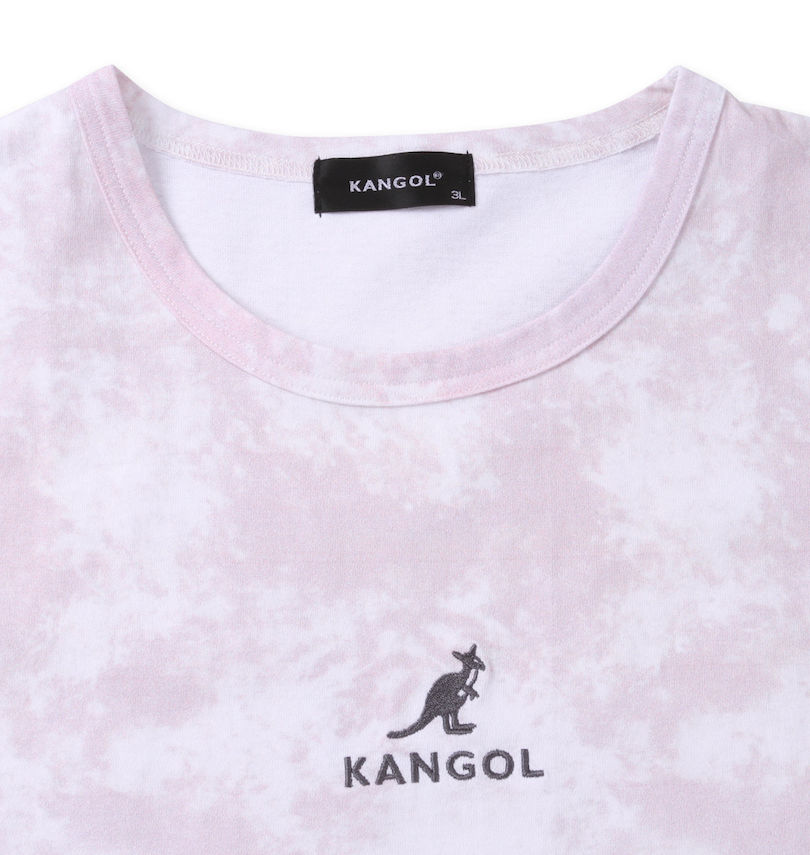 大きいサイズ メンズ KANGOL (カンゴール) タイダイ柄プリント半袖Tシャツ 