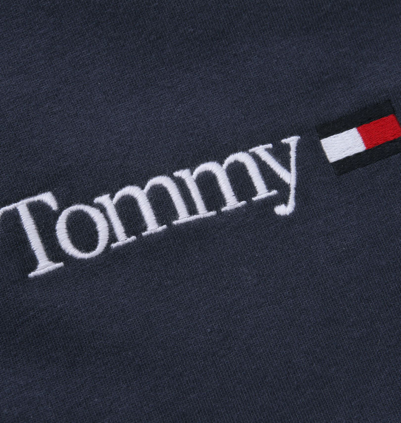大きいサイズ メンズ TOMMY HILFIGER (トミーヒルフィガー) 半袖Tシャツ フロント刺繍拡大
