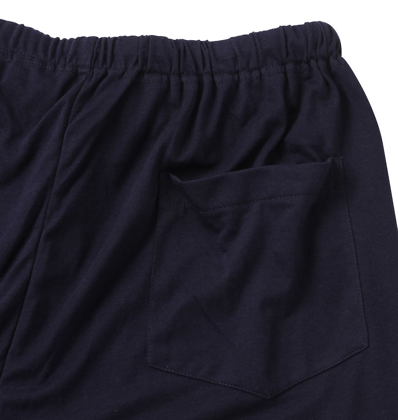 大きいサイズ メンズ marie claire homme (マリクレールオム) 梨地ボーダー半袖Tシャツ+ハーフパンツ バックポケット