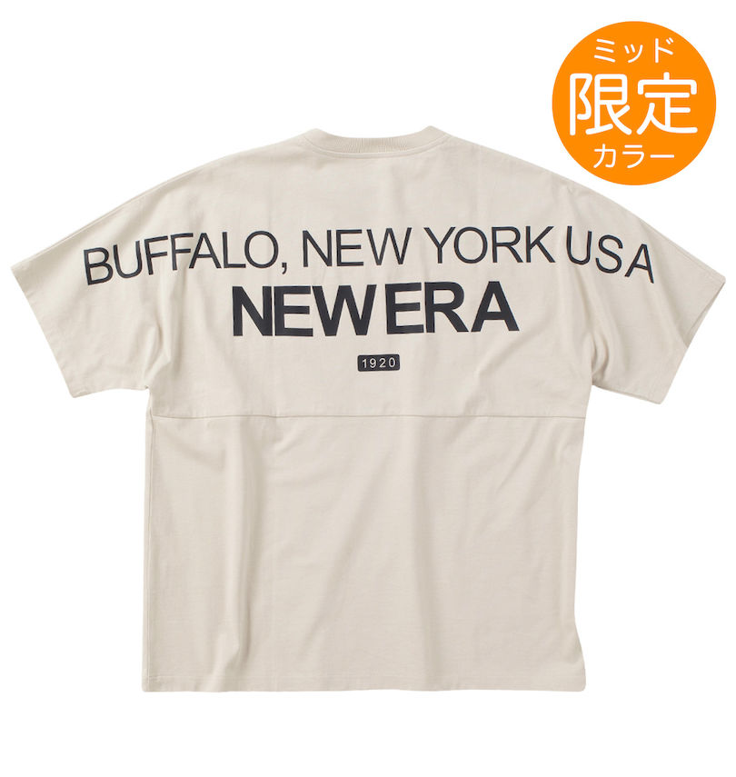 大きいサイズ メンズ NEW ERA (ニューエラ) DSTバースプレイス半袖Tシャツ バックスタイル