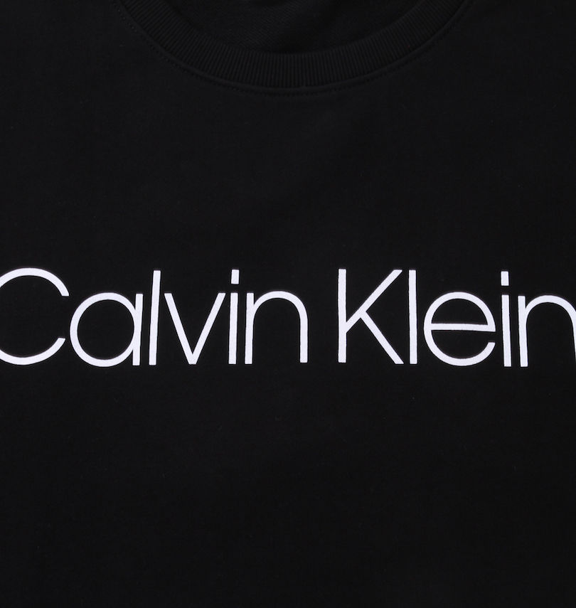 大きいサイズ メンズ CALVIN KLEIN (カルバンクライン) クルートレーナー プリント拡大