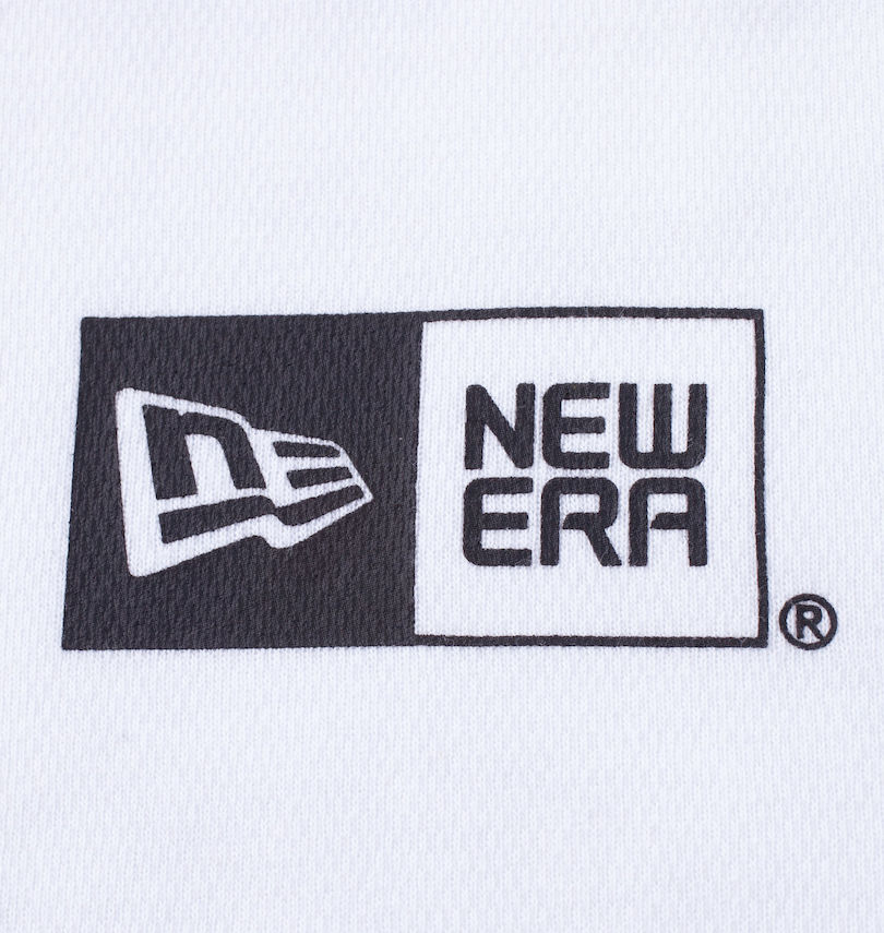 大きいサイズ メンズ NEW ERA (ニューエラ) ボックスロゴ半袖Tシャツ プリント