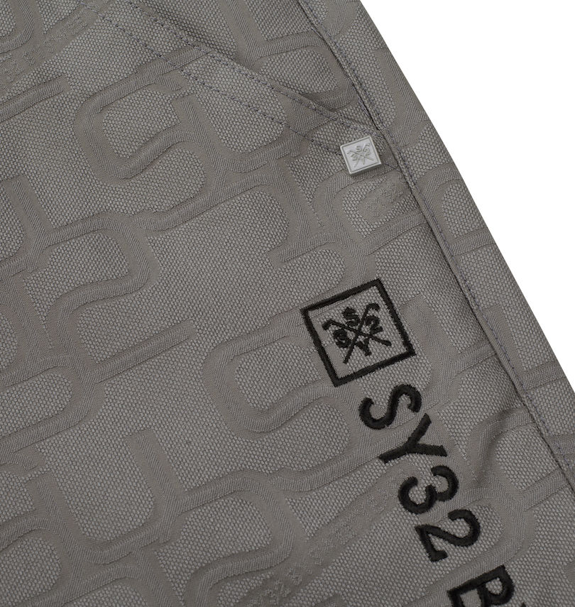 大きいサイズ メンズ SY32 by SWEET YEARS (エスワイサーティトゥバイスィートイヤーズゴルフ) ストレッチSYGウーブンジャガードロングパンツ サイドポケット