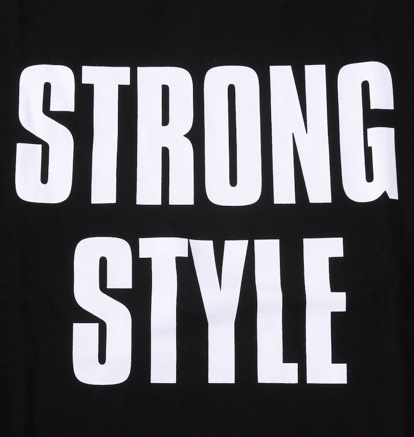 大きいサイズ メンズ 新日本プロレス (シンニホンプロレス) STRONG STYLE半袖Tシャツ プリント