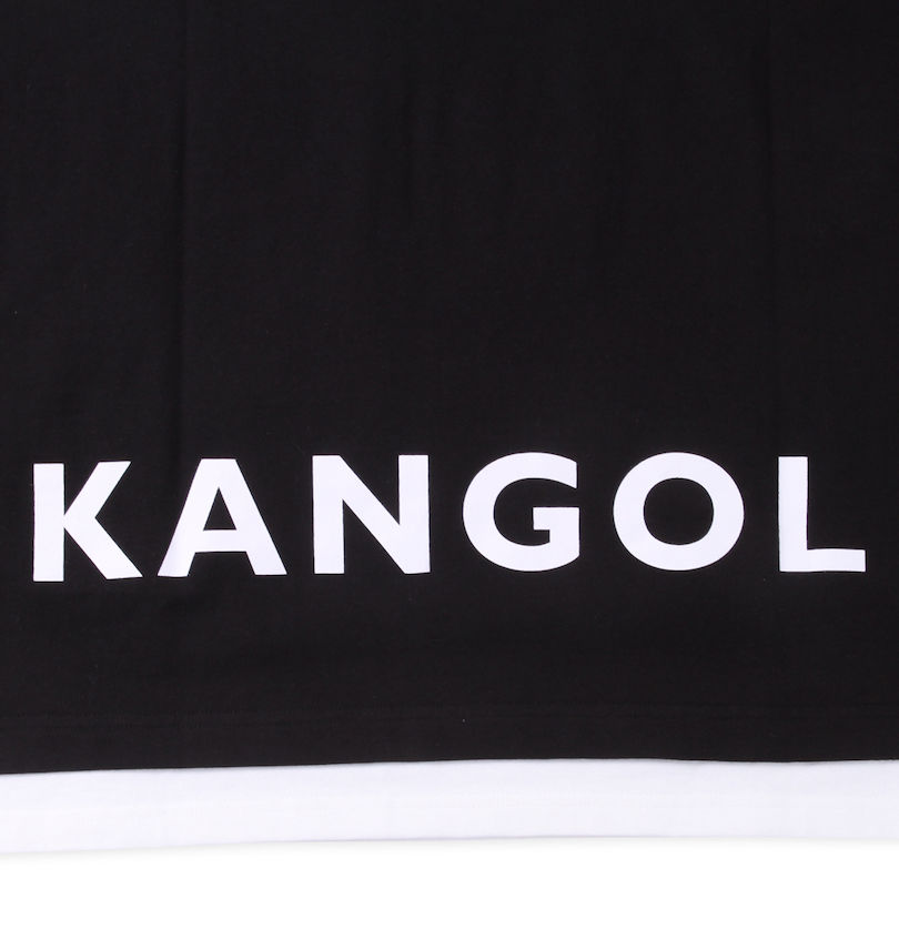 大きいサイズ メンズ KANGOL (カンゴール) 半袖Tパーカー バックプリント