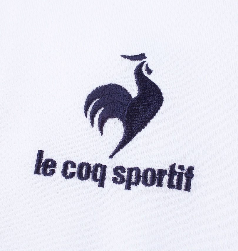 大きいサイズ メンズ LE COQ SPORTIF (ルコックスポルティフ) エコペット半袖ポロシャツ 刺繍