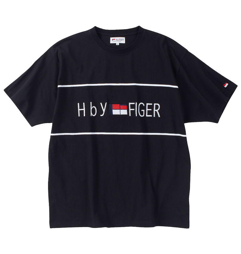 大きいサイズ メンズ H by FIGER (エイチバイフィガー) 天竺半袖Tシャツ 