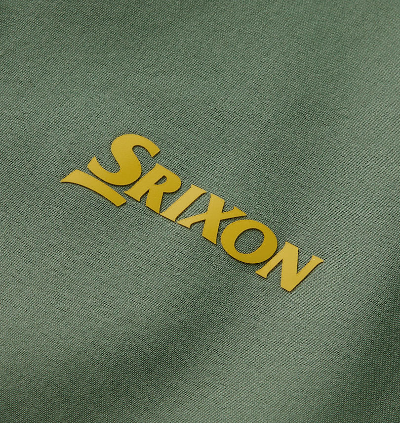 大きいサイズ メンズ SRIXON (スリクソン) ブランドロゴデザインジャケット プリント拡大