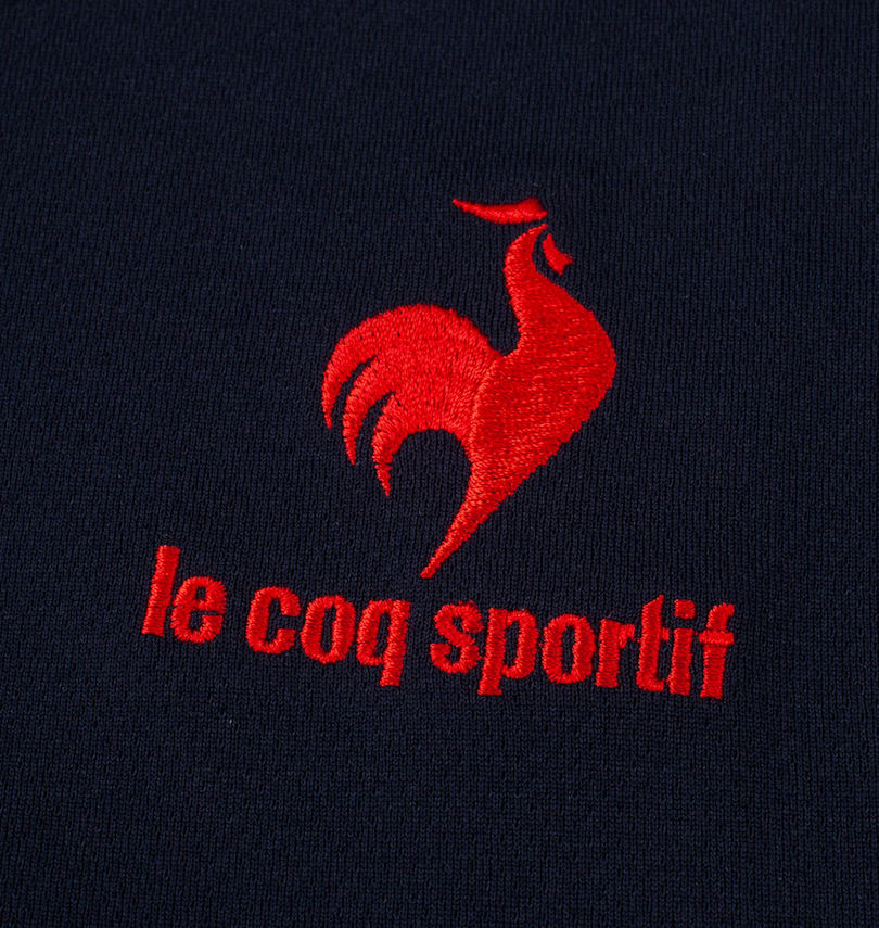大きいサイズ メンズ LE COQ SPORTIF (ルコックスポルティフ) エコペット半袖ポロシャツ 刺繍