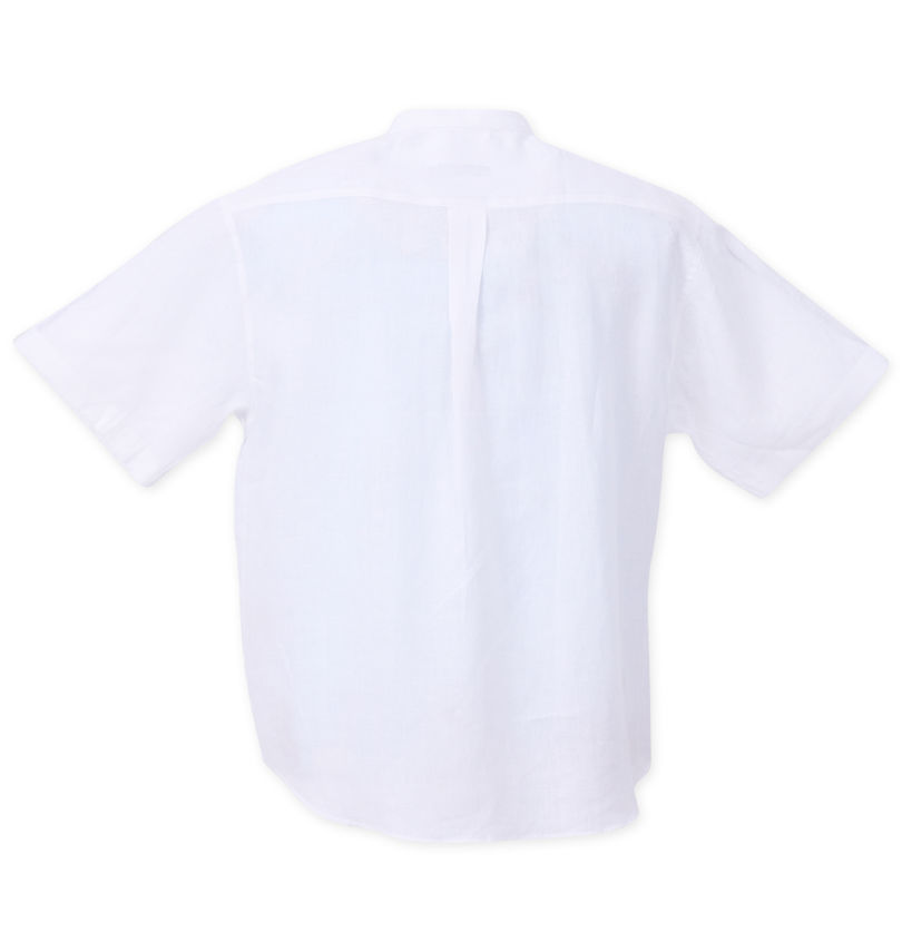 大きいサイズ メンズ Mc.S.P (エムシーエスピー) バンドカラー半袖シャツ バックスタイル