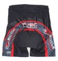 PACTIMO サイクルパンツ ブラック: バックスタイル