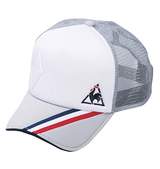 LE COQ SPORTIF メッシュキャップ ライトグレー×ホワイト