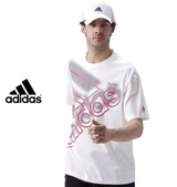 adidas ロゴTシャツ(半袖) ホワイト