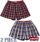 Levi's 2Pチェックトランクス