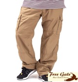 Free gate ロールアップカーゴパンツ