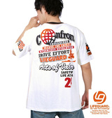 LIFE GUARD リンガーTシャツ(半袖)
