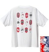 はろうきてぃ おにがしま 和柄Tシャツ(半袖)