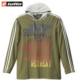 lotto パーカーTシャツ オリーブ