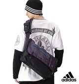 adidas メッセンジャーバッグ パープル