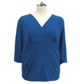 LANE BRYANT プルオーバー ブルー