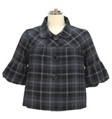 TORRID パルトージャケット グレー×ブラック